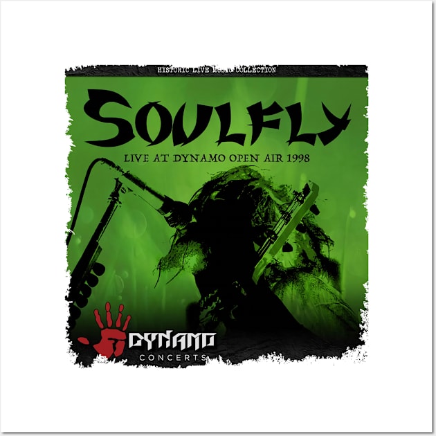 soulfly live at dynamo open air 1998 Wall Art by fancyjan